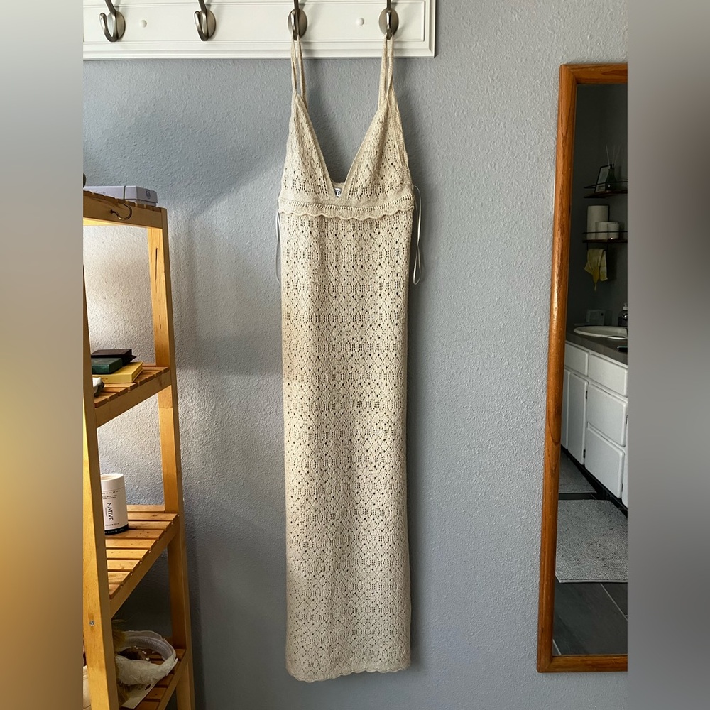 Zara knit bodycon dress
